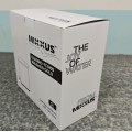 Відро для сміття з плавним закриттям прямокутне Mixxus Premium Quadro-TC0105 Brushed Gold 5 л (колір матове золото) (MI8394)