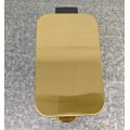 Відро для сміття з плавним закриттям прямокутне Mixxus Premium Quadro-TC0105 Brushed Gold 5 л (колір матове золото) (MI8394)