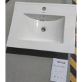Раковина меблева MIXXUS PREMIUM CUBIC-1501 610х460х170mm (отвір під змішувач, перелив) (MP6495)