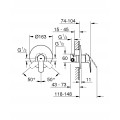 Смеситель скрытого монтажа для 1 потребителя Grohe Eurosmart New (33556003) Смеситель скрытого монтажа для 1 потребителя Grohe Eurosmart New (33556003)