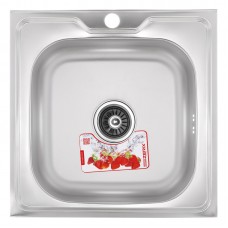 Мийка кухонна Zerix Z5050-08-180E (Satin) (ZS0582)