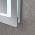 Дзеркало Mixxus STYLE MR13-90x70-Reverse з Led Touch, Anti-fog, димером, регулятором яскравості (MI6667)