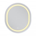 Дзеркало Mixxus Premium ELLIPSE MV05-80x70-REVERSE WHITE (LED Touch, Anti-fog, димер (3-6kK)) (MP66