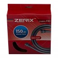 Шланг для душу Zerix Graphite.F03 150 см силіконовий (колір графіт) (ZX5568)