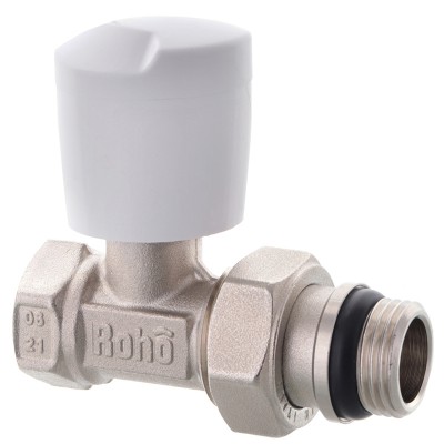 Кран радиаторный Roho R5561-050 - 1/2" прямой (антипротечка) (RO0131) Кран радиаторный Roho R5561-050 - 1/2" прямой (антипротечка) (RO0131)