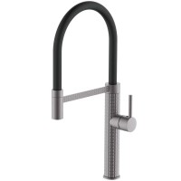 Змішувач для кухні Mixxus Premium Oliwer 017 GRAPHITE REFL.BLACK (MI6967)