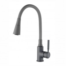 Змішувач для кухні Zerix Atrium-011-T Graphite Refl.Gray (Колір графіт+силік.вилив сірий) (ZX6107) Змішувач для кухні Zerix Atrium-011-T Graphite Refl.Gray (Колір графіт+силік.вилив сірий) (ZX6107)