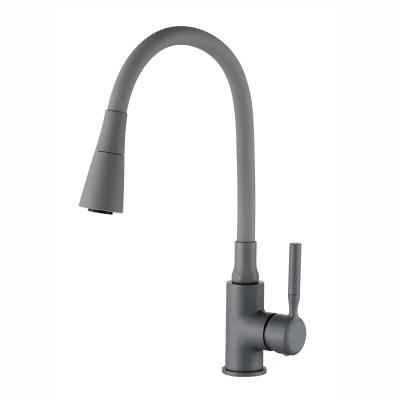 Змішувач для кухні Zerix Atrium-011-T Graphite Refl.Gray (Колір графіт+силік.вилив сірий) (ZX6107) Змішувач для кухні Zerix Atrium-011-T Graphite Refl.Gray (Колір графіт+силік.вилив сірий) (ZX6107)