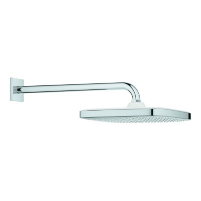 Верхний душ с настенным кронштейном Grohe Tempesta Cube (26687000)
