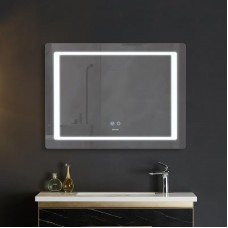 Дзеркало Mixxus STYLE MR13-90x70-Reverse з Led Touch, Anti-fog, димером, регулятором яскравості (MI6667)