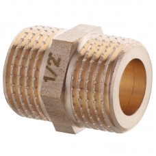 Ниппель KOER KF.N06A - 1/2'' (под прокладку) без никеля (KR3024)