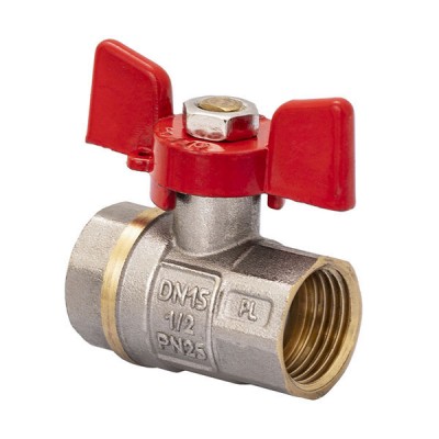 FERRO PL 1/2" ГГБ art. 602 (ЛАТУННЫЙ ШАР) (120 шт/ящ)