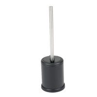 Йоржик для унітазу підлоговий Mixxus Topper-TB0201 Black колір чорний (MI7095)