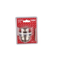 KOER PW-01-02 Донний клапан для умивальника (кнопка) 1 1/4'' (Колір нерж) (20 шт/ящ)