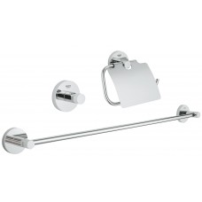 Набор аксессуаров 3 в 1 Grohe Essentials New (40775001) Набор аксессуаров 3 в 1 Grohe Essentials New (40775001)