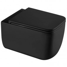 Унітаз підвісний MIXXUS PREMIUM DIVERSE-0301-T1 BLACK 530х365х373mm система змиву TORNADO 1.0 (MP6600)