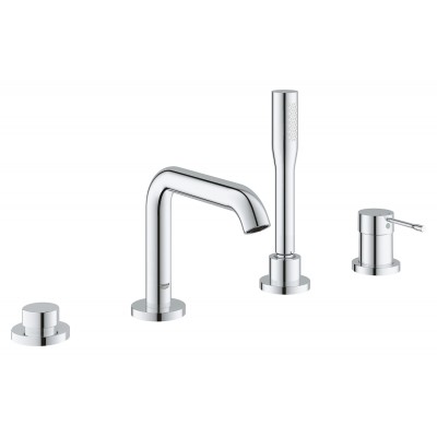 Смеситель на борт ванны на 4 отверстия Grohe Essence New (19578001) Смеситель на борт ванны на 4 отверстия Grohe Essence New (19578001)