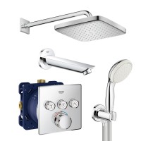 Душова система прихованого монтажу з термостатом Grohe Grohtherm SmartControl New Tempesta 250 (UA2 Душова система прихованого монтажу з термостатом Grohe Grohtherm SmartControl New Tempesta 250 (UA2