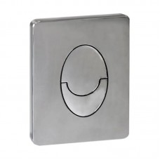 Панель змиву KOER KT-0606-01 157x198x3mm пластикова, кнопка закруглена (колір хром) (KR5342)