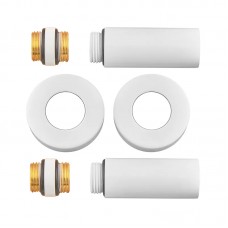 Комплект подовжувачів 1/2Fx1/2M білий KOER KF.SET.06MF WHITE (KR5850)