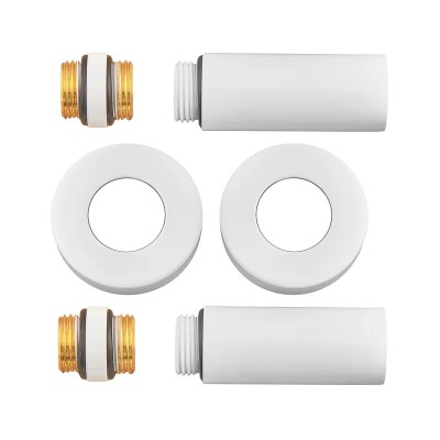 Комплект подовжувачів 1/2Fx1/2M білий KOER KF.SET.06MF WHITE (KR5850)