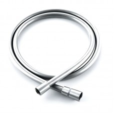 Шланг для душу силіконовий KOER KB-0804-125-01 CHROME 125 см, колір хром (KR5667)