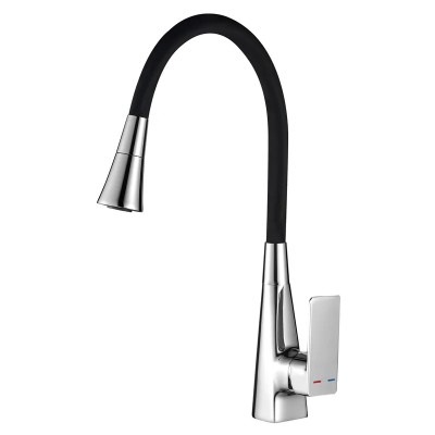 Змішувач для кухні Mixxus Etna 014-T (NUT) Refl.Black (Колір хром+силіконовий вилив чорний) (MI8419) Змішувач для кухні Mixxus Etna 014-T (NUT) Refl.Black (Колір хром+силіконовий вилив чорний) (MI8419)