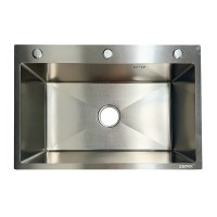 Мийка ZERIX ZH6845 DECOR SS COLOR (3.0/0.8) з нержавіючої сталі (колір нержавійка) (ZX6182) Мийка ZERIX ZH6845 DECOR SS COLOR (3.0/0.8) з нержавіючої сталі (колір нержавійка) (ZX6182)