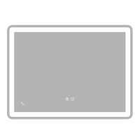 Дзеркало ZERIX MIRRA MR05-80x60-REVERSE з LED Touch, Anti-fog, димером, рег. яскравості (ZX6056) Дзеркало ZERIX MIRRA MR05-80x60-REVERSE з LED Touch, Anti-fog, димером, рег. яскравості (ZX6056)