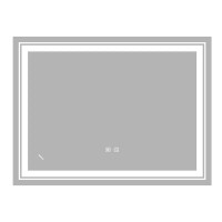 Дзеркало ZERIX ALIVE MR06-80x60-REVERSE з LED Touch, Anti-fog, димером, рег. яскравості (ZX6062) Дзеркало ZERIX ALIVE MR06-80x60-REVERSE з LED Touch, Anti-fog, димером, рег. яскравості (ZX6062)