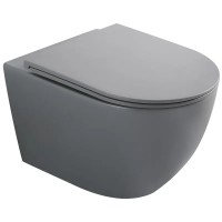 Унітаз підвісний MIXXUS PREMIUM ELLIPSE-0308-T3 GRAY 490x360x360mm система змиву TORNADO 3.0 (MP6654) Унітаз підвісний MIXXUS PREMIUM ELLIPSE-0308-T3 GRAY 490x360x360mm система змиву TORNADO 3.0 (MP6654)