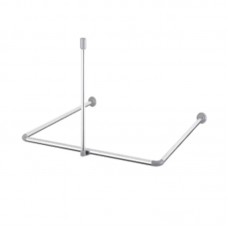 Штанга для шторки підтримуюча пряма Mixxus CRA-S-60 60cm (алюміній) (БЛІСТЕР) (AC3594)