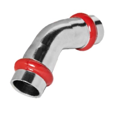 Коліно 45° дворозтрубне KOER KQ.B42-2 PRESS-INOX AISI 304 42x42 (KR6437) Коліно 45° дворозтрубне KOER KQ.B42-2 PRESS-INOX AISI 304 42x42 (KR6437)