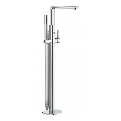 Одноважільний змішувач для ванни, підлогового монтажу Grohe Lineare New (23792001) Одноважільний змішувач для ванни, підлогового монтажу Grohe Lineare New (23792001)