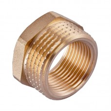 Футорка Koer KF.F0810.WN - 1"x3/4" без нікелю (KR5578) Футорка Koer KF.F0810.WN - 1"x3/4" без нікелю (KR5578)