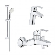 Набір зміш. для ванни 3в1 з New Tempesta 100 Grohe Eurosmart 123246MOL (123246MOL)