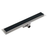 Душевой трап из нержавеющей стали SUS304 KOER FD35-70x700 Black (KR3277)