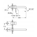 Смеситель для раковины скрытого монтажа Grohe Essence New (19967001) Смеситель для раковины скрытого монтажа Grohe Essence New (19967001)