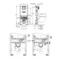Система инсталляции для унитаза 3 в 1 Grohe Rapid SLX (39598000)