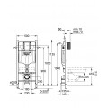 Інсталяція для унітазу Grohe Rapid SL (38840000)