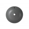 Раковина накладна MIXXUS PREMIUM TOPPER-0201 GRAY 410x410x165mm (перелив) (MP6649)