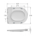 Унітаз-компакт MIXXUS BEVEL-0407-T1 630х350х795mm система змиву TORNADO 1.0 (MI6690)