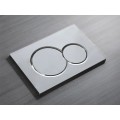 Панель змиву KOER KT-0601-01 240x160x10mm пластикова, кнопка кругла (колір хром) (KR5174) Панель змиву KOER KT-0601-01 240x160x10mm пластикова, кнопка кругла (колір хром) (KR5174)