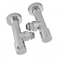 Комплект кранів рушникосушарки кутовий M1/2''xM1/2'' подовжений хромований KOER KR.SET.533 (KR5842) Комплект кранів рушникосушарки кутовий M1/2''xM1/2'' подовжений хромований KOER KR.SET.533 (KR5842)