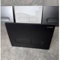 Панель змиву KOER KT-0608-05 240x160x10mm пластикова, кнопка закруглена (колір чорний матовий) (KR6125) Панель змиву KOER KT-0608-05 240x160x10mm пластикова, кнопка закруглена (колір чорний матовий) (KR6125)