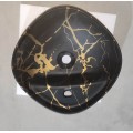 Раковина накладна MIXXUS PREMIUM WAVE-0201 MARBLE 430х430х150mm (отвір під змішувач) (MP6536) Раковина накладна MIXXUS PREMIUM WAVE-0201 MARBLE 430х430х150mm (отвір під змішувач) (MP6536)