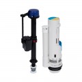 Комплект арматури: MIXXUS PREMIUM BUTTON-1806-1/2" спускна 2-х кнопочна + наповнювальна з нижнім підведенням, пластикове різьблення 1/2" (MP6721)