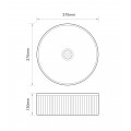 Раковина накладна MIXXUS PREMIUM WAVE-0102 MARBLE 370х370х130mm (MP6528) Раковина накладна MIXXUS PREMIUM WAVE-0102 MARBLE 370х370х130mm (MP6528)