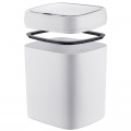 Відро для сміття сенсорне прямокутне Mixxus Wave-TC0212 White 12 л (колір білий) (MI8403)