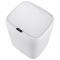 Відро для сміття сенсорне прямокутне Mixxus Wave-TC0212 White 12 л (колір білий) (MI8403)